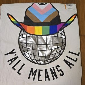 Pride Graphic Tee 3-Piece Bundle🌈 Vans Pride + Pink Pony Club + Y’all Means All